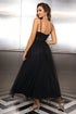 spaghetti-strap-slit-mesh-dress Sophia's Trends - Sophia's Style-Black-M